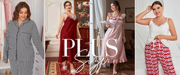 Slessic Homepage Plus Size Collection Banner For Nightdress Pajamas