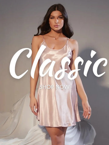 0422 Slessic Collection Promotion Banner Classic Style Nightwear Sleepwear Nightdresses Nightgions Pajamas
