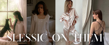 0716#Slessic on them  Pictures shared by customers wearing vintage and classic romantic and elegant nightgowns and pajamas