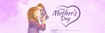 2025-Mother's day promotion collection banner of slessic about vintage or classic nightgowns and pajamas nightdress nighties