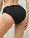 Back view of breathable bamboo menstrual underwear