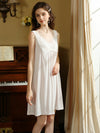 Lightweight lace nightgown for summer lounging