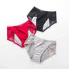 Multi-color leakproof period panty set flat lay display