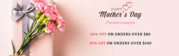 Mothers day promotion collection banner of slessic about vintage or classic nightgowns and pajamas nightdress nighties
