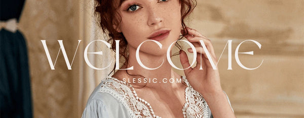 Slessic Pops Up banner for nightdress pajamas nightgown nighties