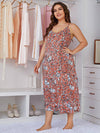 Classic floral nightdress with easy plus size fit